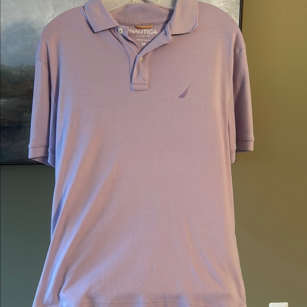 Nautica Purple Polo Shirt